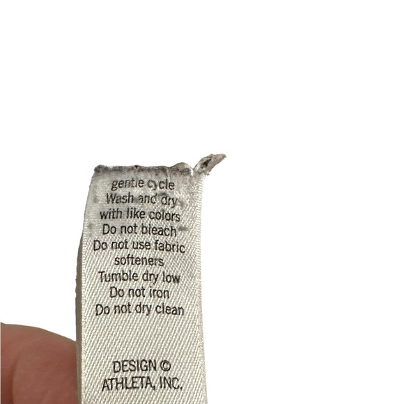 Athleta Black Roundabout Yoga Pants Wide Leg Sz L - Picture 13 of 13